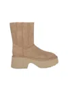 Ugg Classic Twin Seam New Heights Ankle Boots In Brown