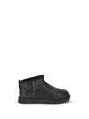 Ugg Classic Ultra Mini Ankle Boots In Black