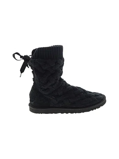 Pre-owned Ugg Boots In Black
