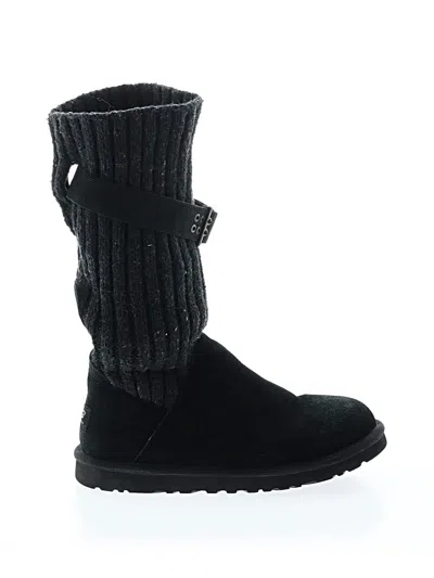 Pre-owned Ugg Boots In Black