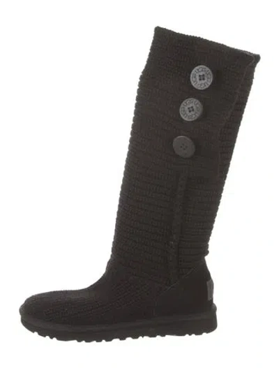 Pre-owned Ugg Boots In Black