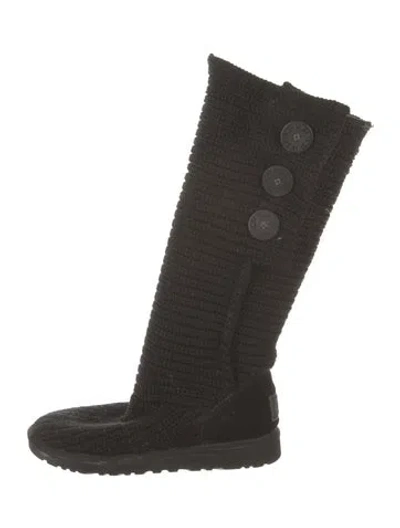 Pre-owned Ugg Boots In Black
