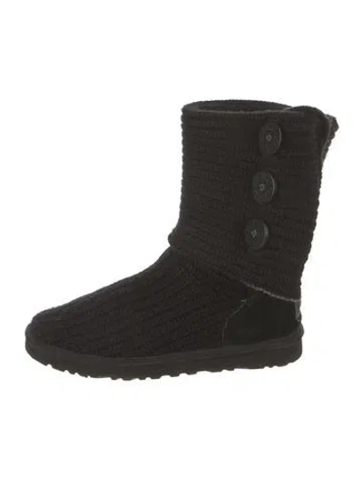Pre-owned Ugg Boots In Black