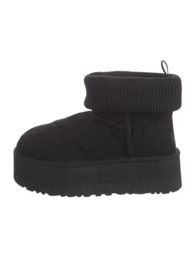 Pre-owned Ugg Boots In Black