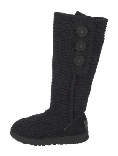 Pre-owned Ugg Boots In Black