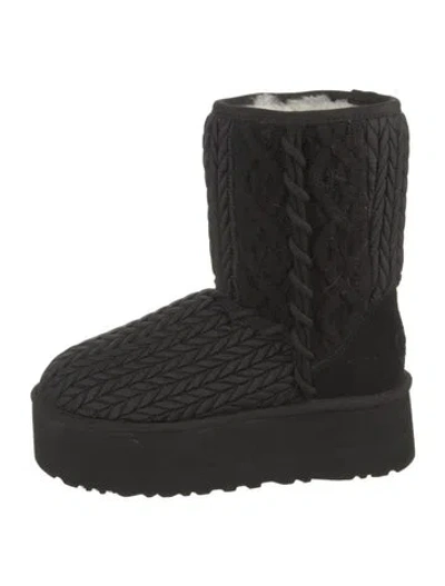 Pre-owned Ugg Boots In Black
