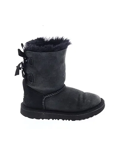 Pre-owned Ugg Kids' Boots In Black