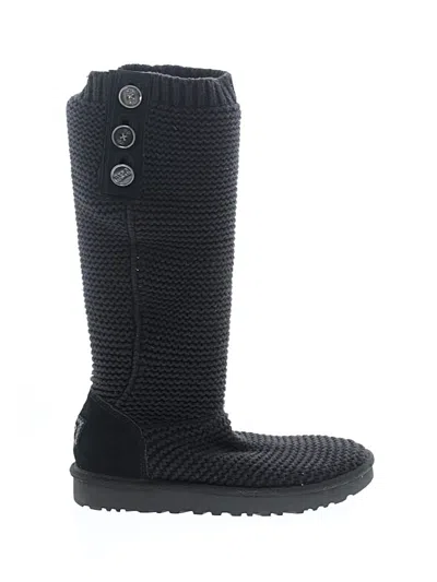 Pre-owned Ugg Boots In Black