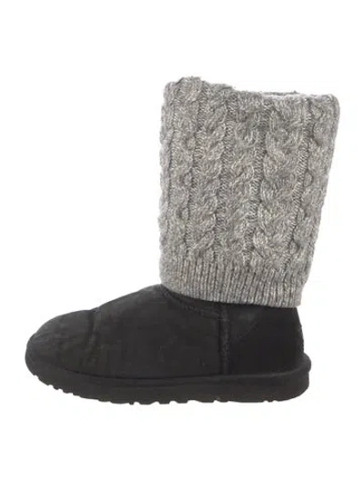 Pre-owned Ugg Boots In Black