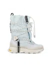 Ugg Metropeak High Top Fabric Boots Rubber Sole In Blue