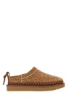 Ugg Camel Suede Classic Micro Biarritz Slippers In Brown