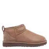 Ugg Classic Ultra Mini Rocky Oak Boot In Brown