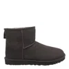 Ugg Mini Round Toe Stitched Ankle Boots In Brown