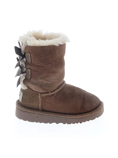 Pre-owned Ugg Kids' Boots In Brown