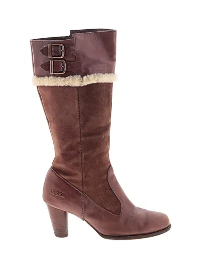 Pre-owned Ugg Boots In Brown