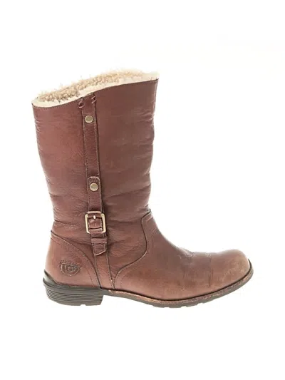 Pre-owned Ugg Boots In Brown