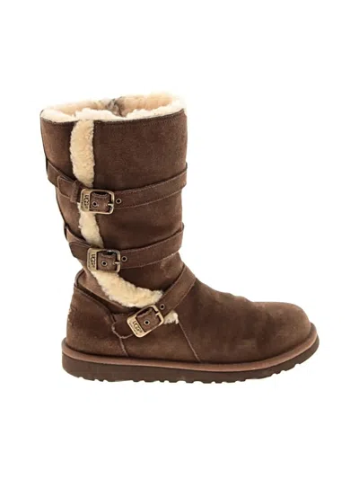 Pre-owned Ugg Boots In Brown