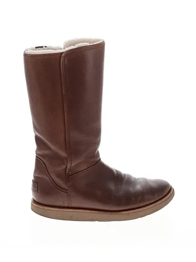 Pre-owned Ugg Boots In Brown
