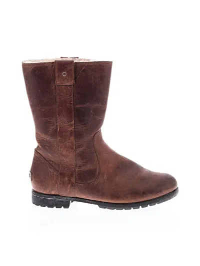 Pre-owned Ugg Boots In Brown