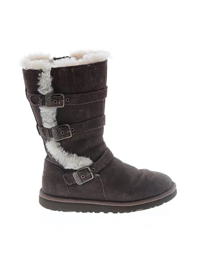 Pre-owned Ugg Boots In Brown