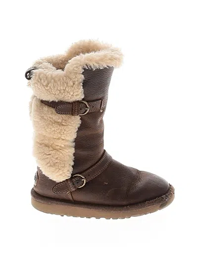 Pre-owned Ugg Kids' Boots In Brown