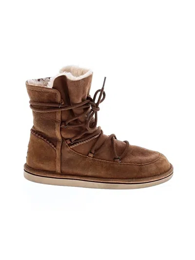 Pre-owned Ugg Boots In Brown