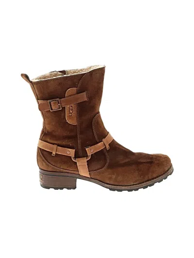 Pre-owned Ugg Boots In Brown