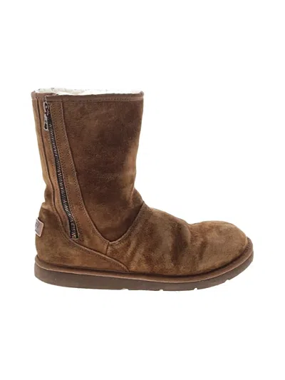 Pre-owned Ugg Boots In Brown