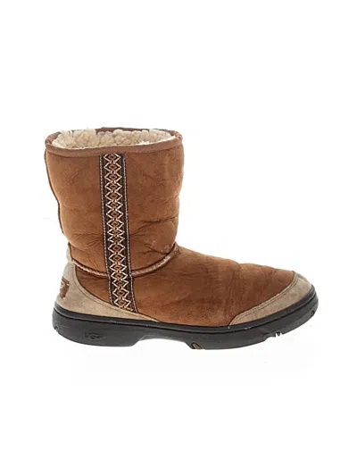 Pre-owned Ugg Boots In Brown