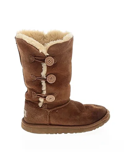Pre-owned Ugg Kids' Boots In Brown