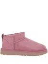 Ugg Women's Classic Ultra Mini Booties In Dusty Orchid