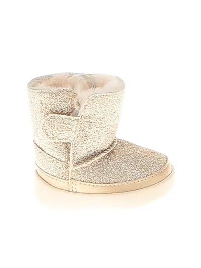 Pre-owned Ugg Kids' Boots In Gold