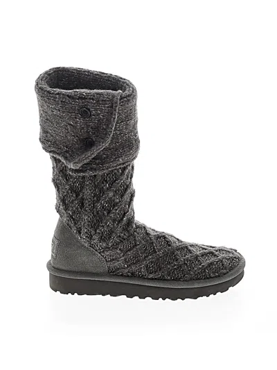 Pre-owned Ugg Boots In Gray