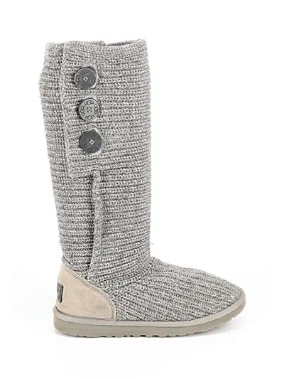 Pre-owned Ugg Boots In Gray