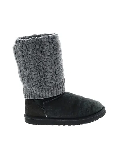 Pre-owned Ugg Boots In Gray