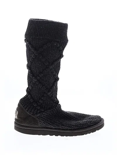 Pre-owned Ugg Boots In Gray