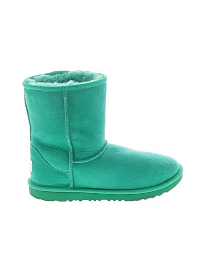 Pre-owned Ugg Boots In Green