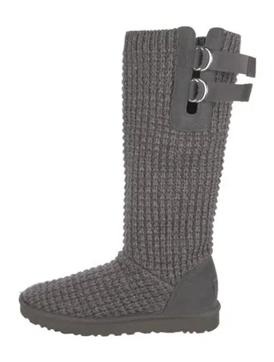 Pre-owned Ugg Boots In Grey