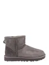 Ugg 10mm Mini Classic Ii Shearling Boots In Grey