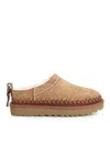 Ugg Camel Suede Classic Micro Biarritz Slippers In Multi