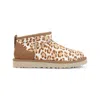 Ugg Stivaletto Donna Classic Ultra Mini Felicity Leopard Jasmine In Multi