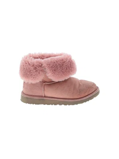 Pre-owned Ugg Boots In Pink