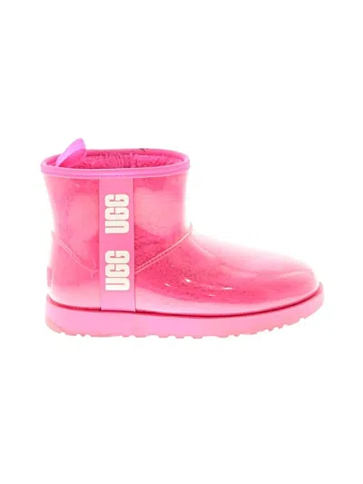 Pre-owned Ugg Boots In Pink