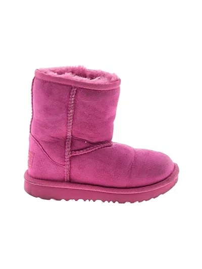 Pre-owned Ugg Kids' Boots In Pink