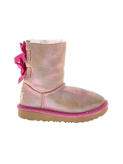Pre-owned Ugg Kids' Boots In Pink