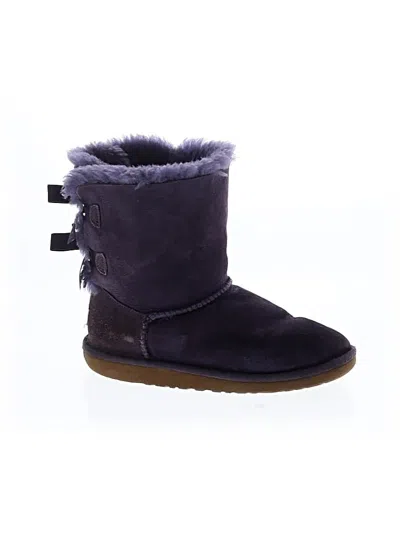 Pre-owned Ugg Kids' Boots In Purple