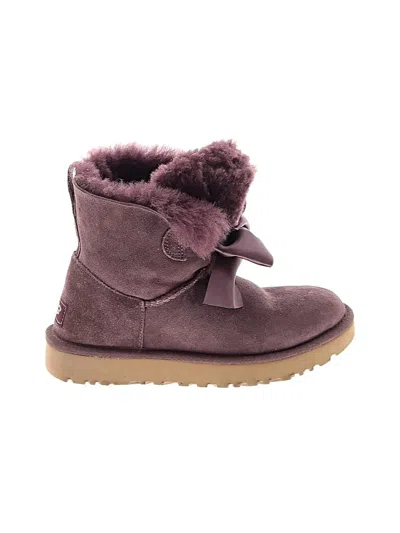 Pre-owned Ugg Kids' Boots In Purple