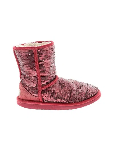 Pre-owned Ugg Kids' Boots In Red