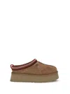Ugg Biscuit Suede Tazz Ii Slippers In Brown