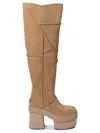 Ugg New Heights 80 Over-the-knee Platform Xtra Boots In Neutral